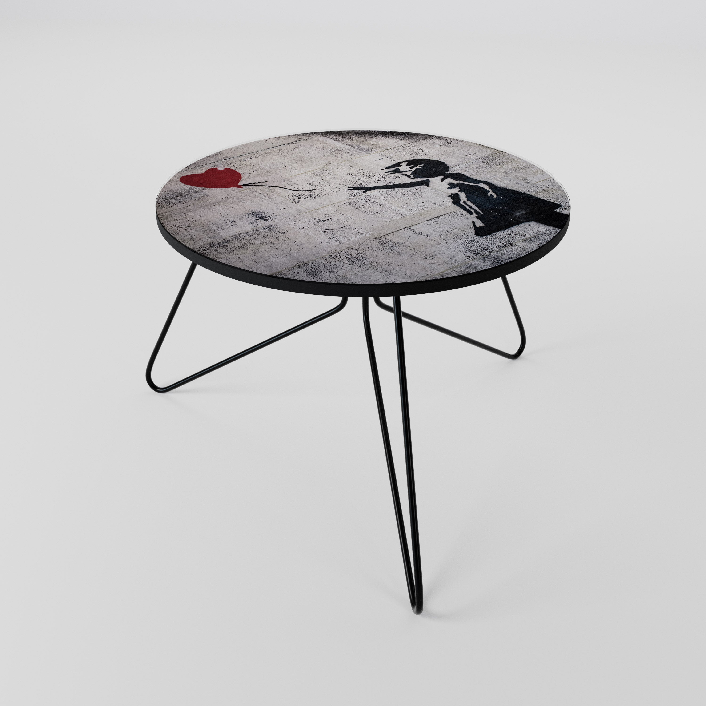 BALLON GIRL (BANKSY) Mesa de Centro 60