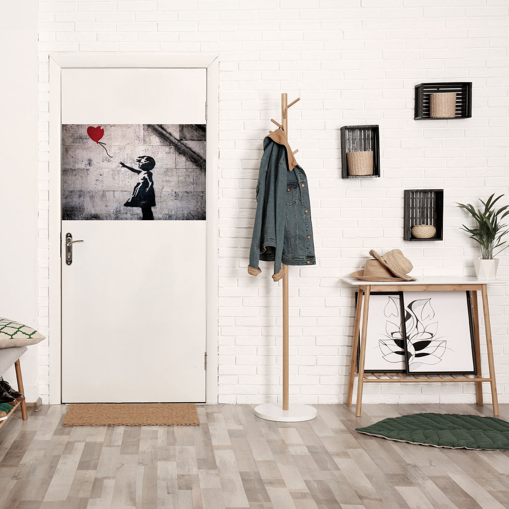 BALLON GIRL (BANKSY) Peel and Stick Horizontal Poster