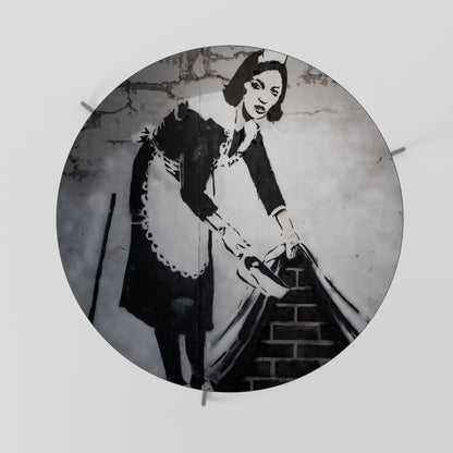 SWEEPING UNDER (BANKSY) Mesa de Centro