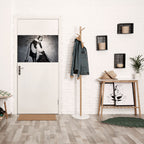 SWEEPING UNDER (BANKSY) Peel and Stick Horizontal Poster