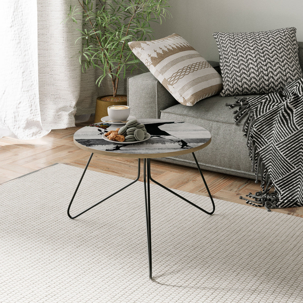 FLOWER BOMBER (BANKSY) Mesa de Centro 60