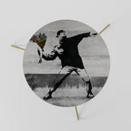 FLOWER BOMBER (BANKSY) Mesa de Centro 60