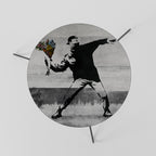 FLOWER BOMBER (BANKSY) Mesa de Centro 60