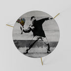 FLOWER BOMBER (BANKSY) Mesa de Centro 60