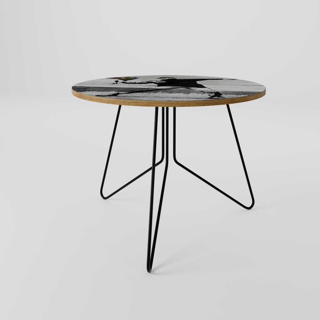 FLOWER BOMBER (BANKSY) Mesa de Centro 69