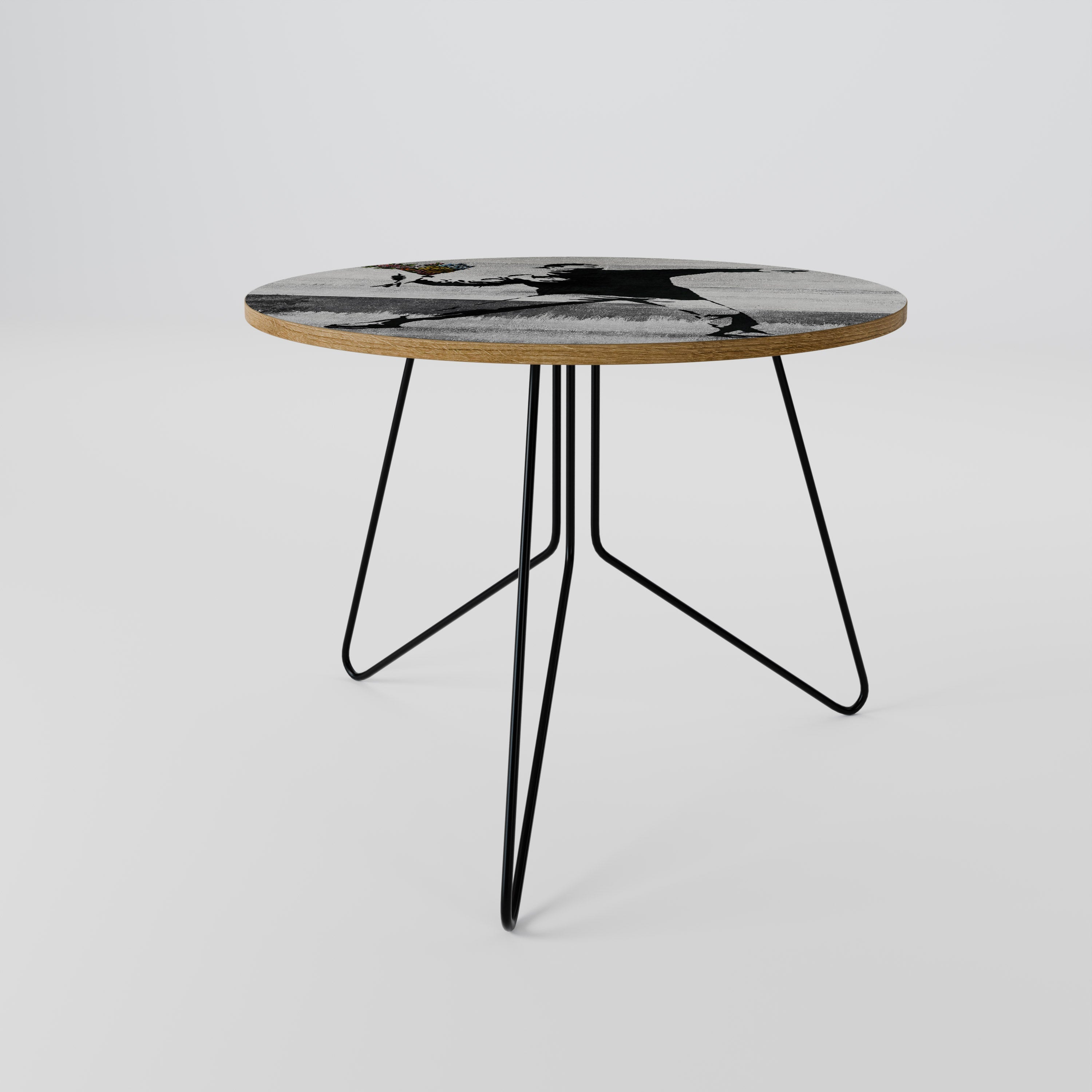 FLOWER BOMBER (BANKSY) Mesa de Centro 69