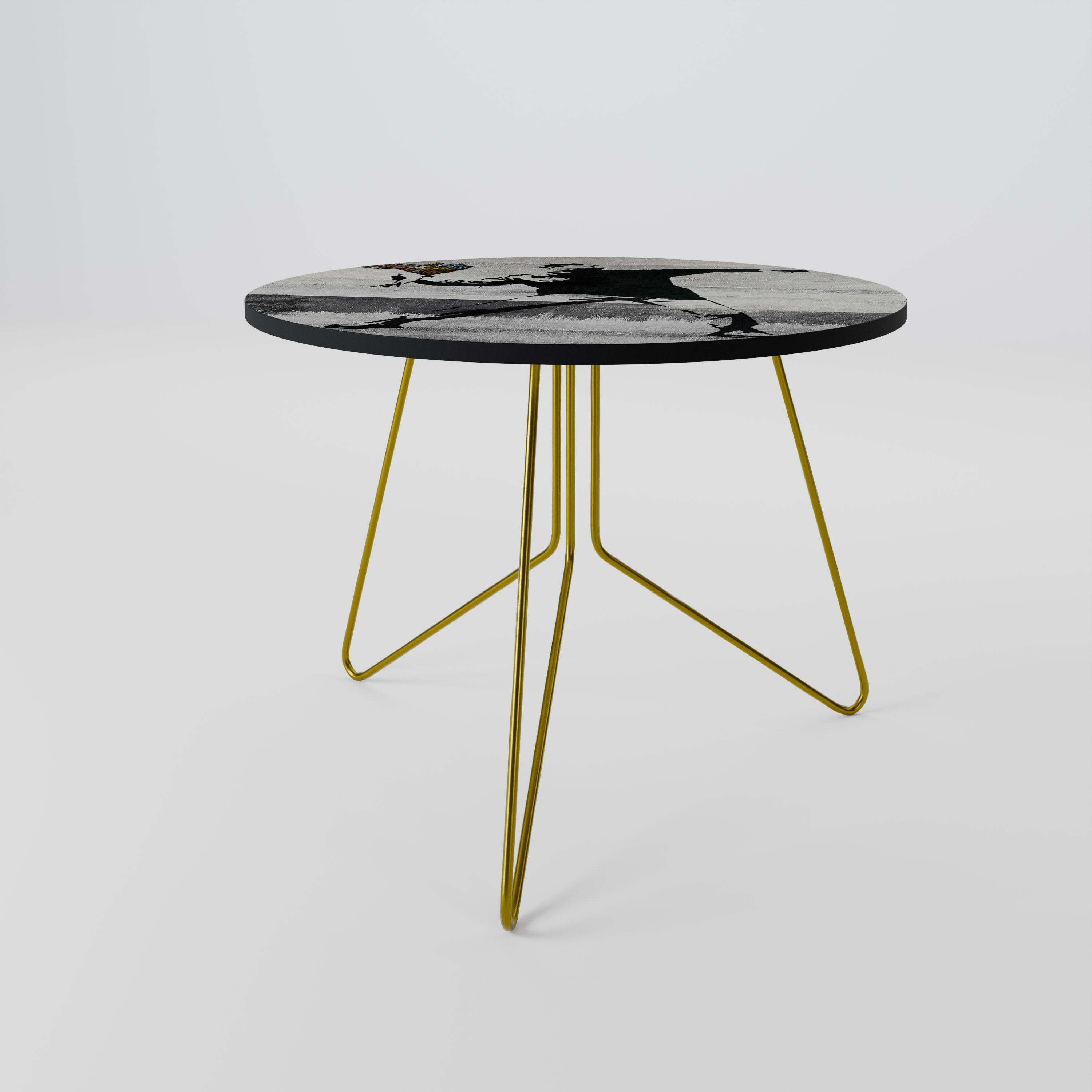 FLOWER BOMBER (BANKSY) Mesa de Centro 69