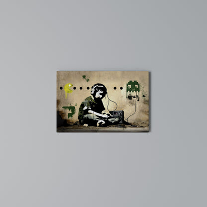 VIRTUAL RETRO REVIVAL Horizontal Canvas Print