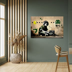 VIRTUAL RETRO REVIVAL Peel and Stick Horizontal Poster