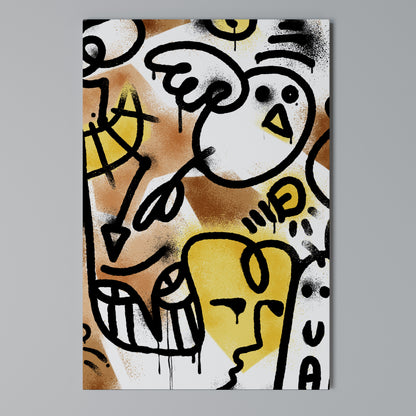 URBAN CANVAS Quadro em tela vertical