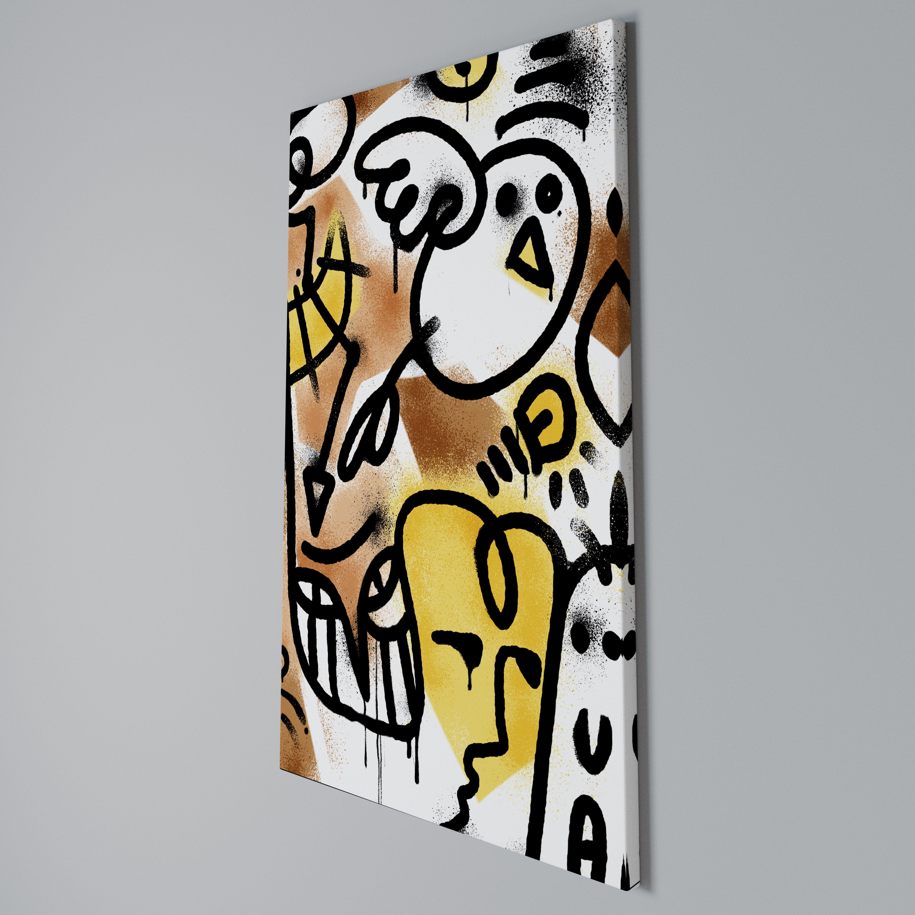 URBAN CANVAS Quadro em tela vertical