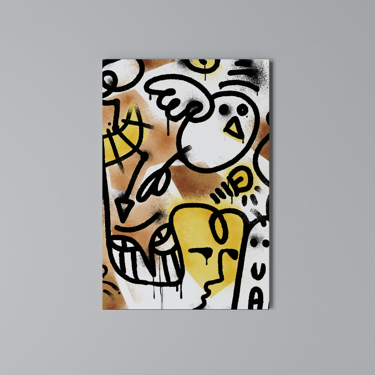 URBAN CANVAS Quadro em tela vertical