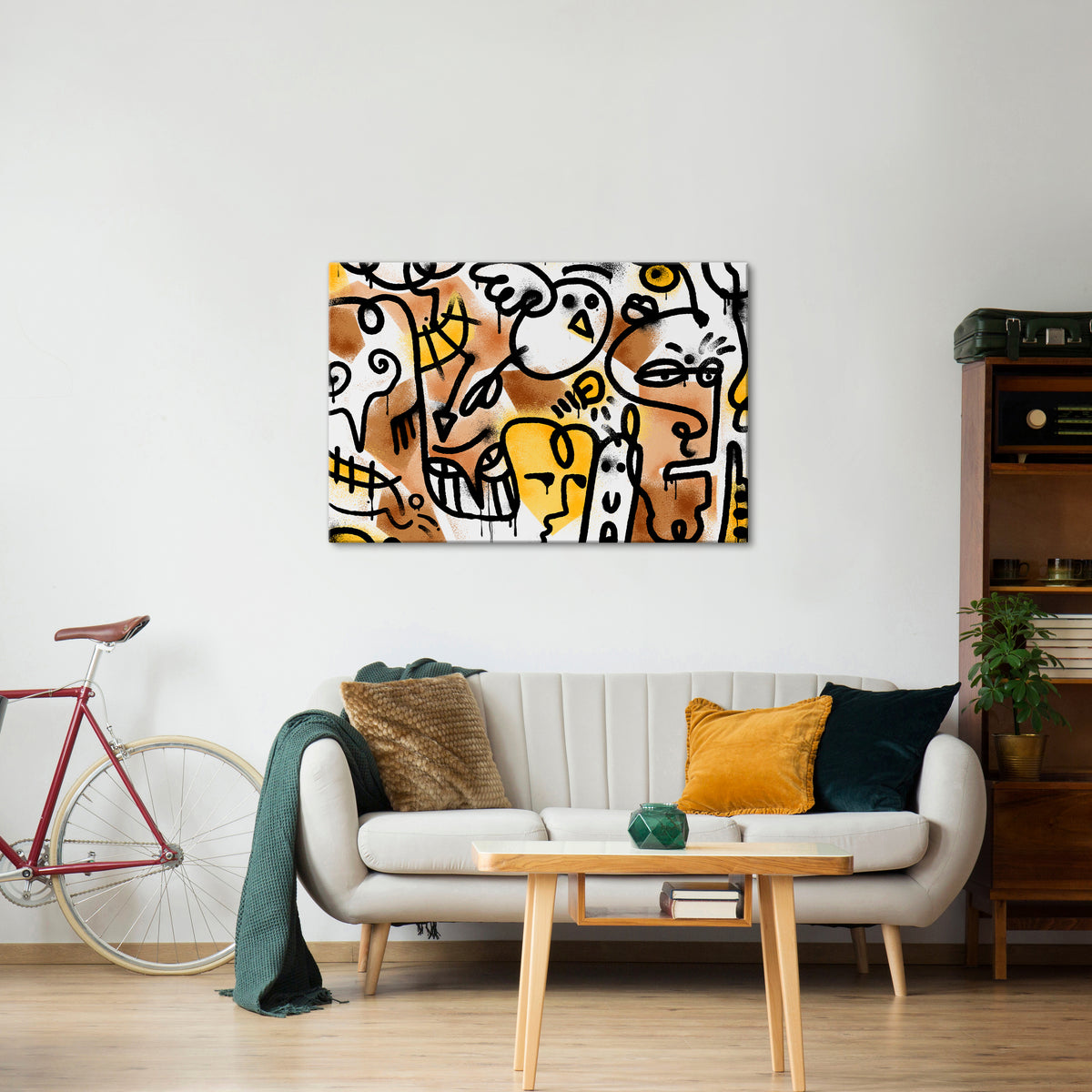 URBAN CANVAS Horizontal Canvas Print