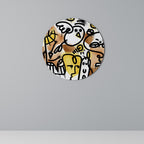URBAN CANVAS Round Wall Art