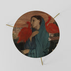 YOUNG WOMAN WITH IBIS Mesa de Centro 60