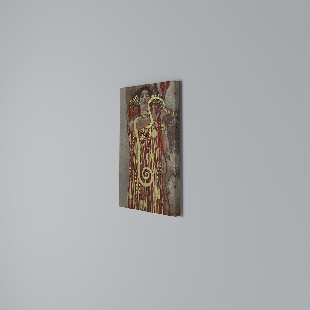HYGIEIA BY KLIMT Quadro em tela vertical