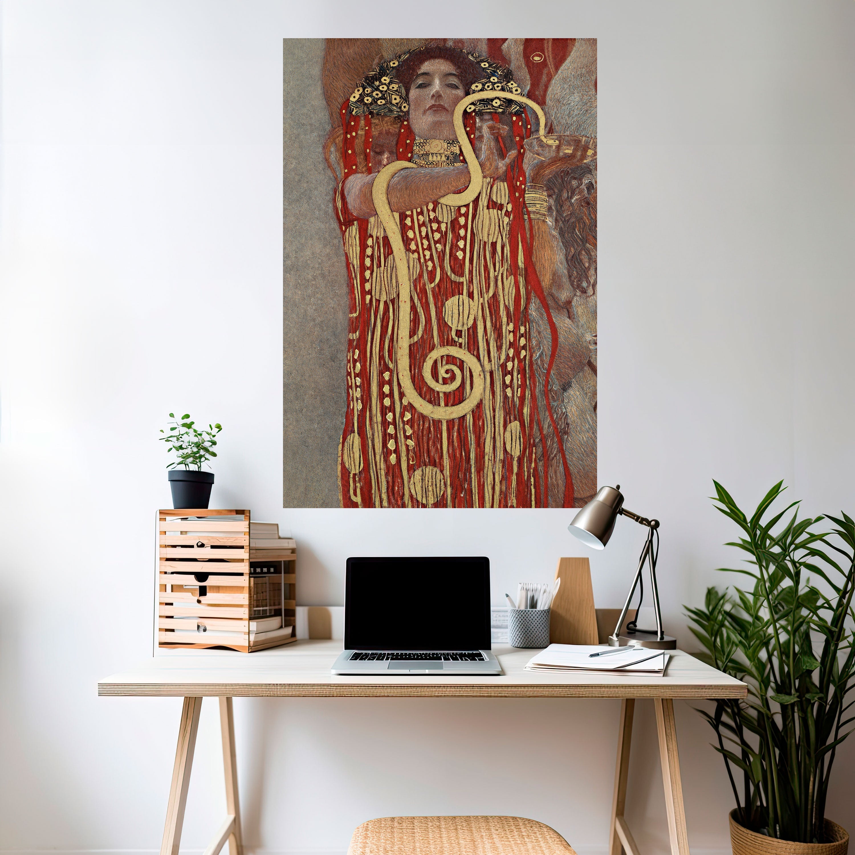 HYGIEIA BY KLIMT Poster Vertical Autocolante