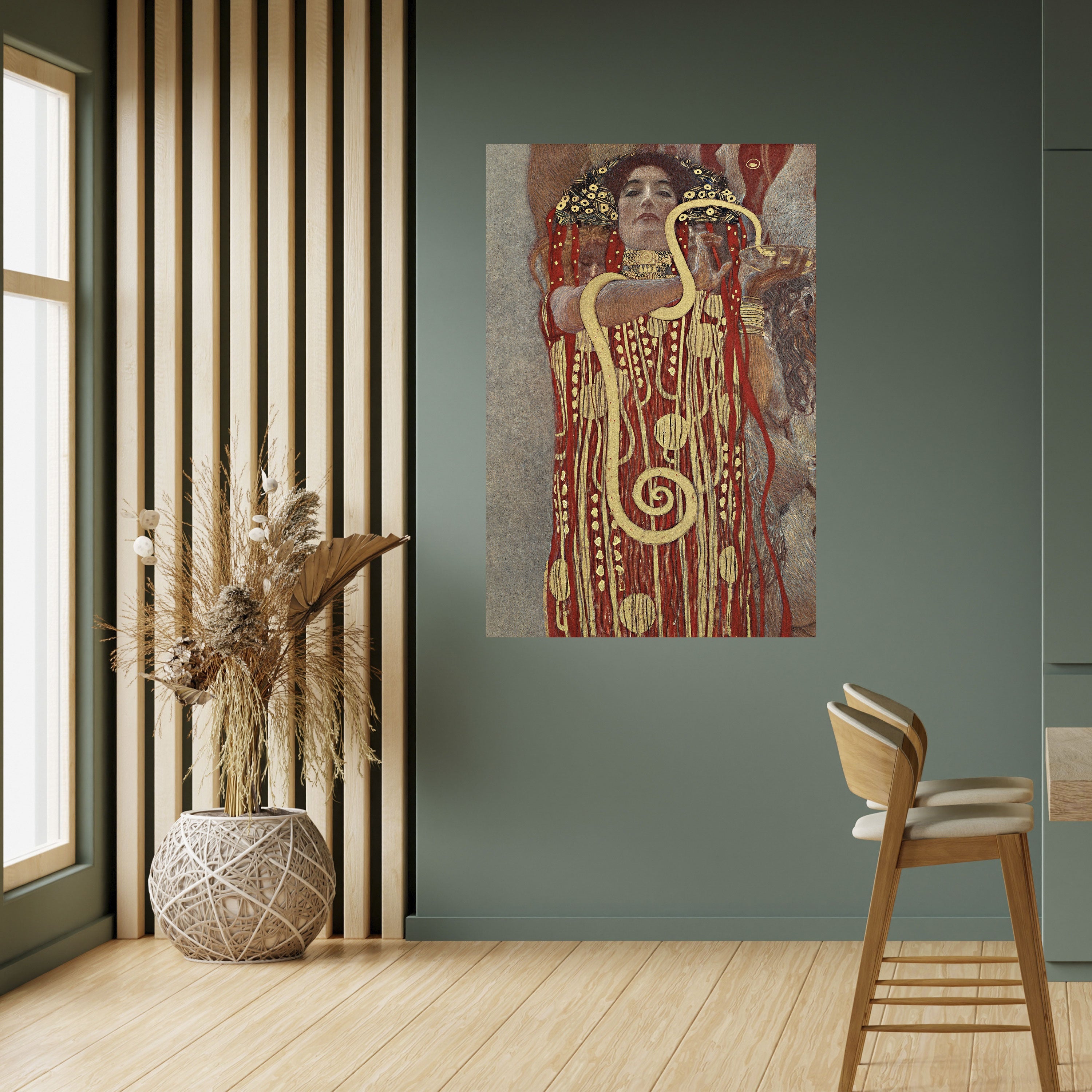HYGIEIA BY KLIMT Poster Vertical Autocolante