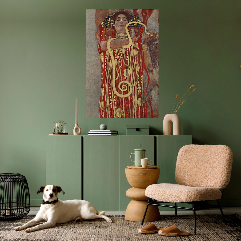 HYGIEIA BY KLIMT Poster Vertical Autocolante