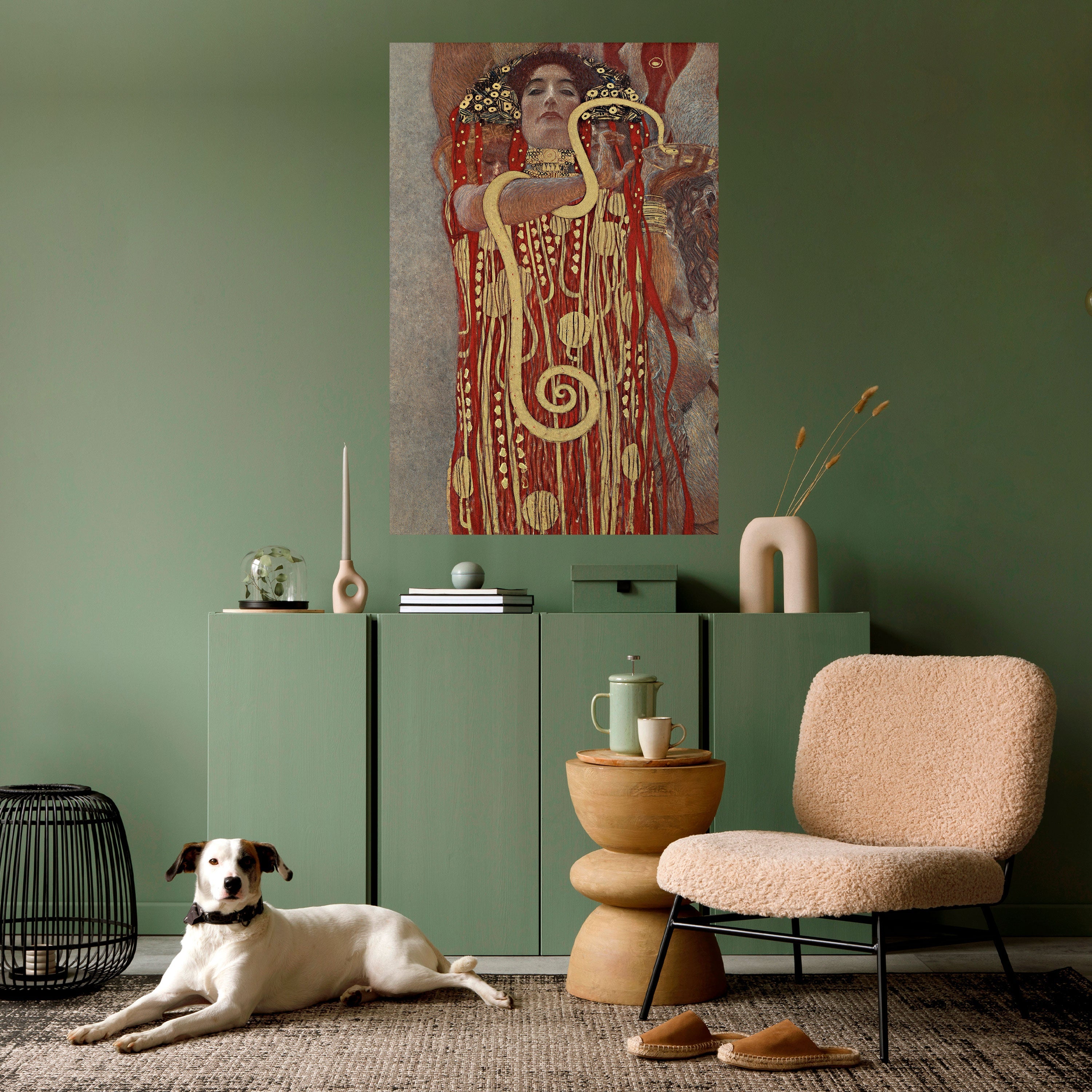 HYGIEIA BY KLIMT Poster Vertical Autocolante