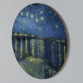 STARRY NIGHT OVER THE RHONE Round Wall Art