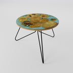 VASE WITH TWELVE SUNFLOWERS Mesa de Centro 60