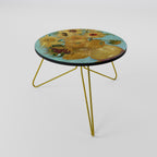 VASE WITH TWELVE SUNFLOWERS Coffee Table