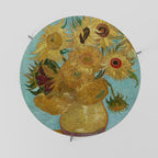 VASE WITH TWELVE SUNFLOWERS Mesa de Centro 69