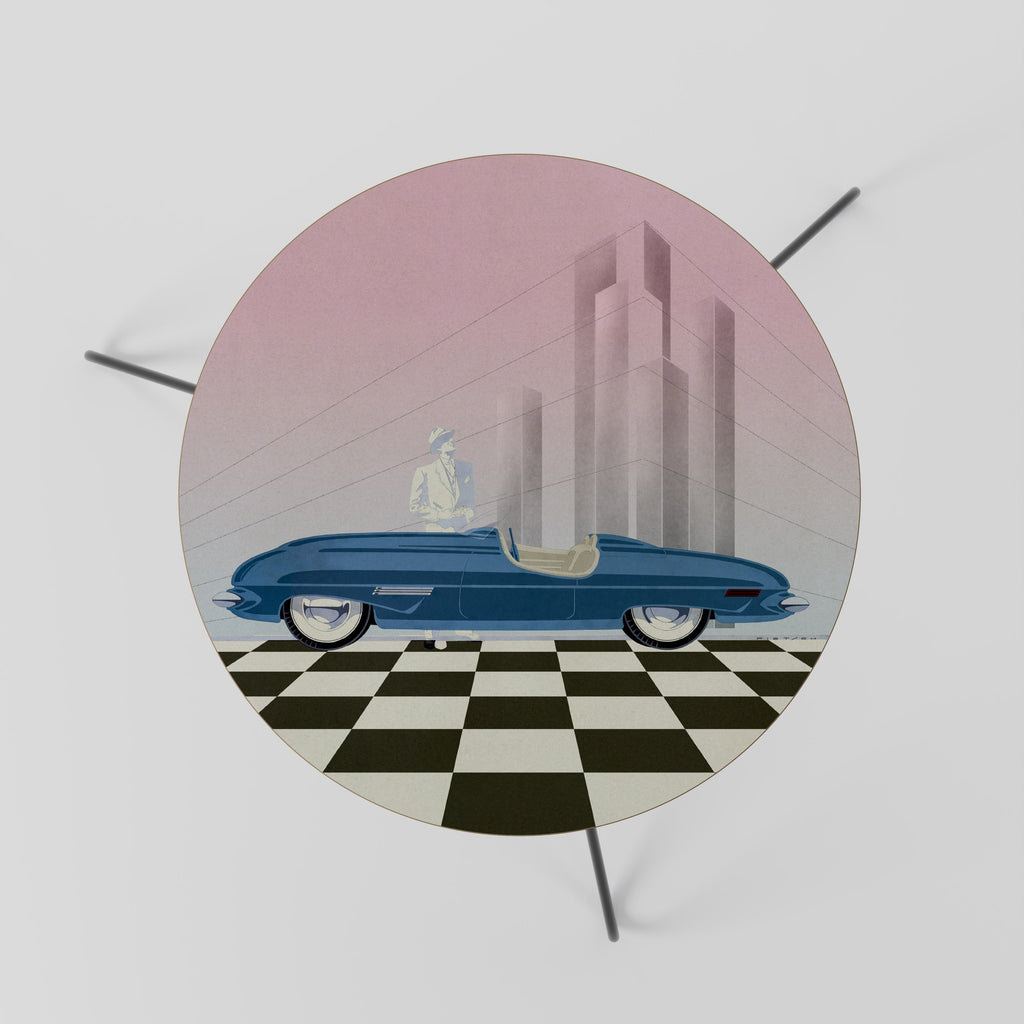 BLUE ROADSTER Mesa de Centro 60