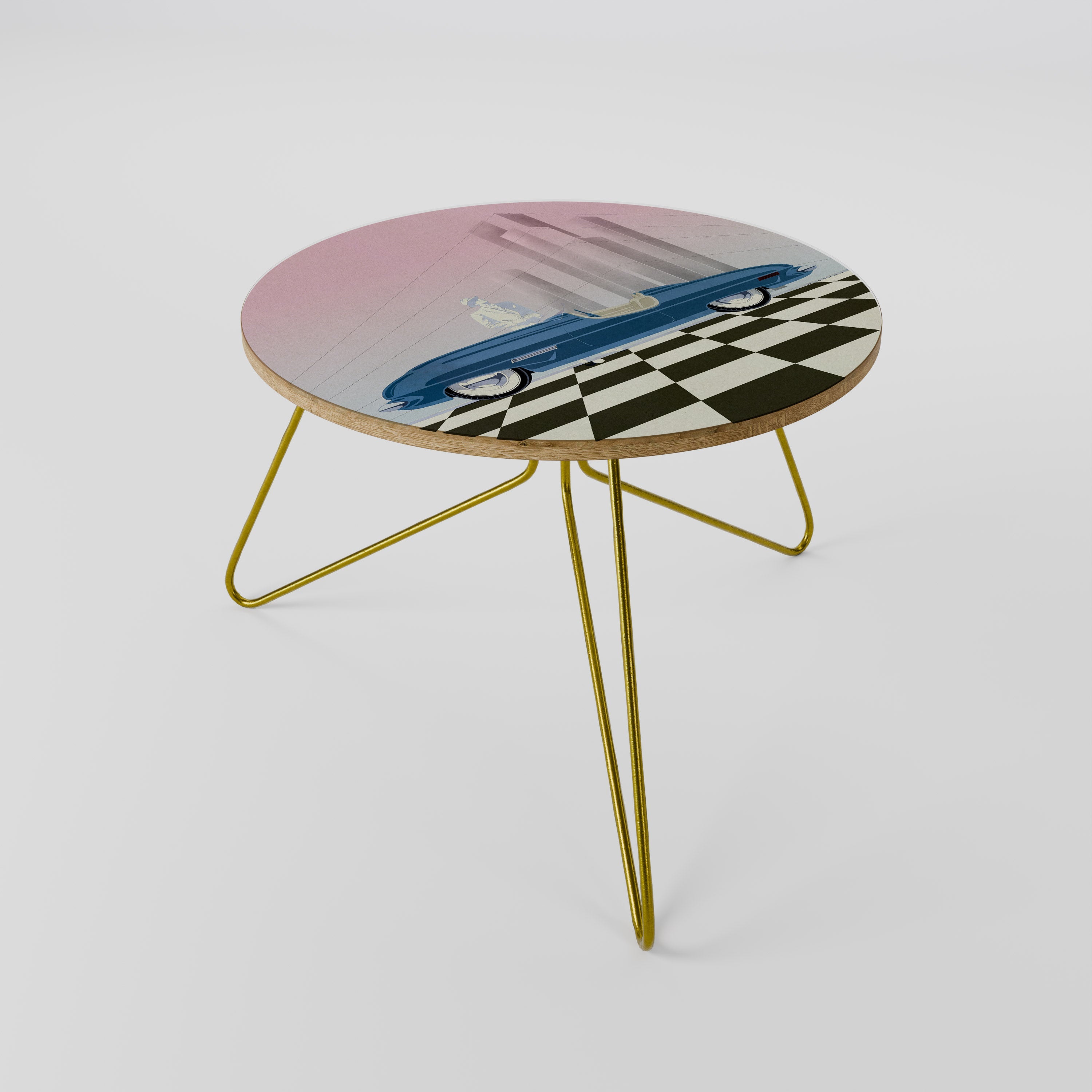 BLUE ROADSTER Mesa de Centro 60