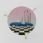 BLUE ROADSTER Mesa de Centro 60