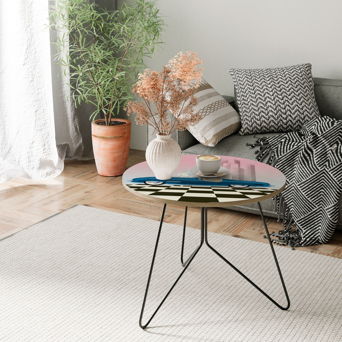 BLUE ROADSTER Coffee Table