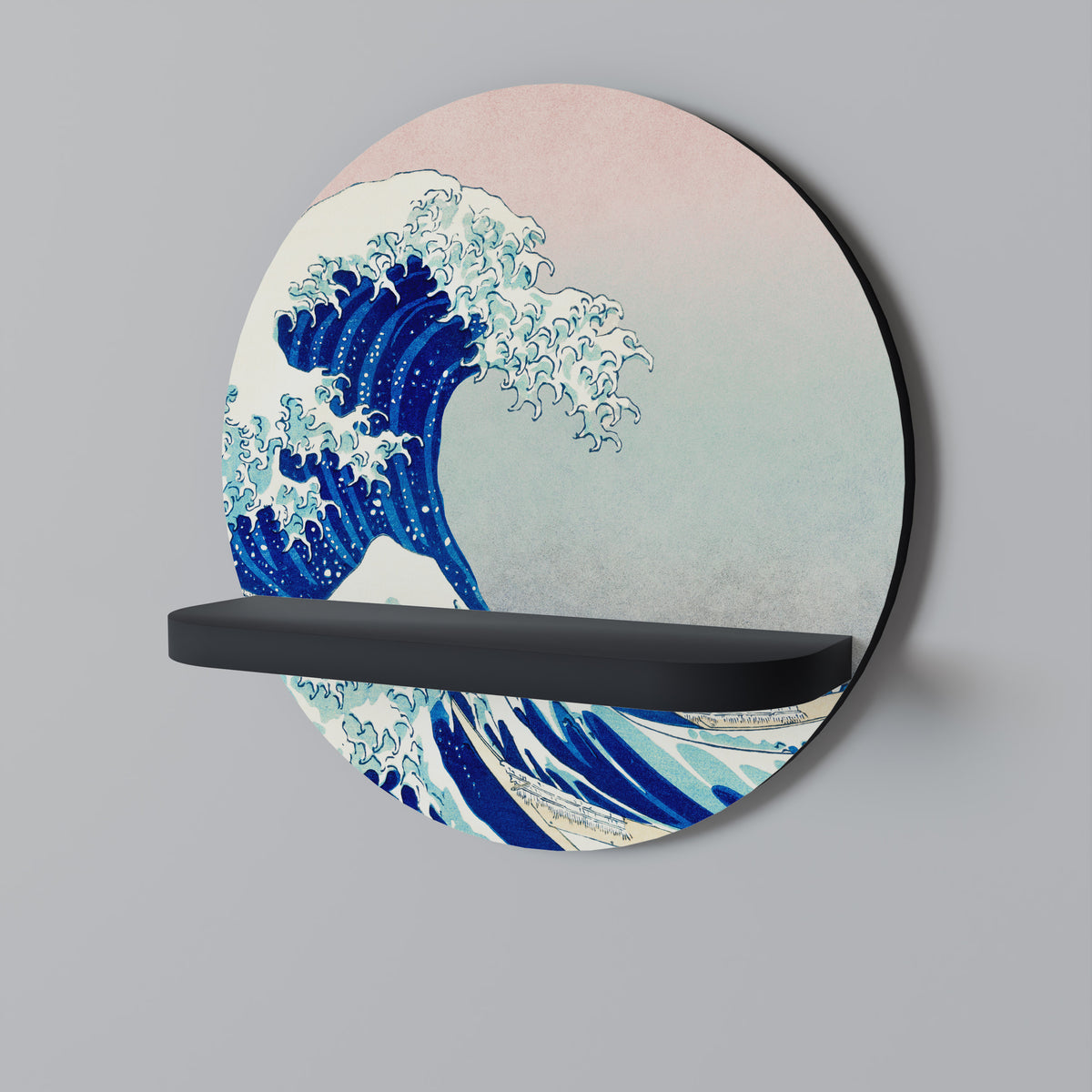 THE GREAT WAVE Prateleira Artística