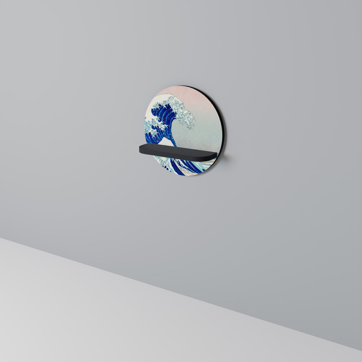 THE GREAT WAVE Prateleira Artística