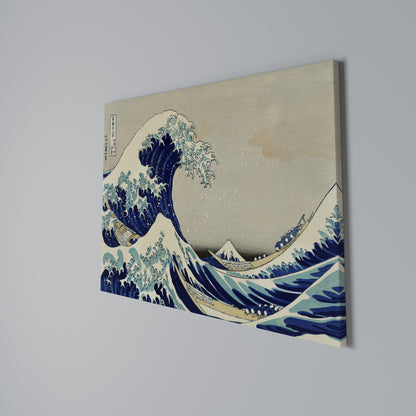 THE GREAT WAVE Horizontal Canvas Print