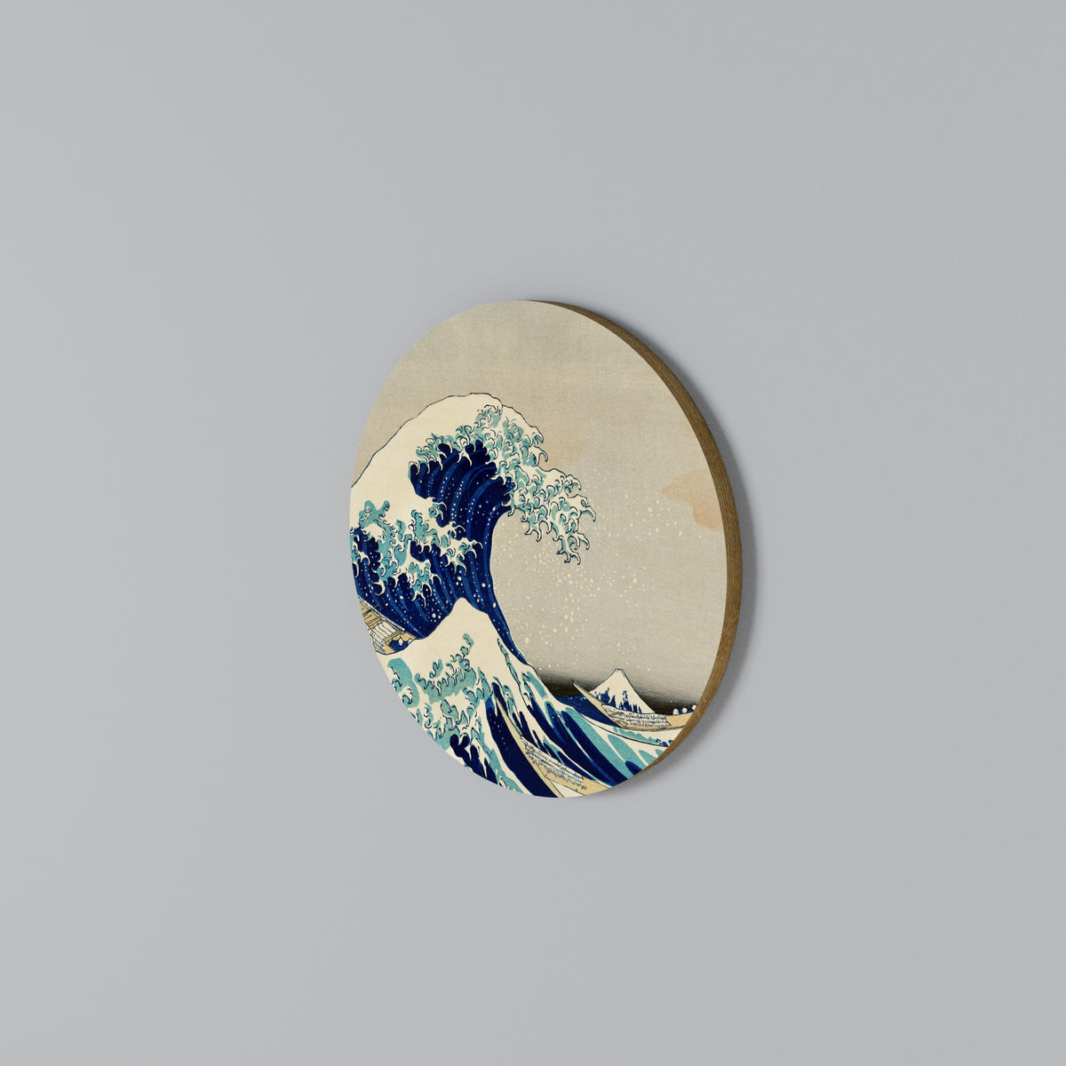 Round Wall Art – THE GREAT WAVE