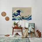 THE GREAT WAVE Peel and Stick Horizontal Poster