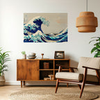 THE GREAT WAVE Peel and Stick Horizontal Poster