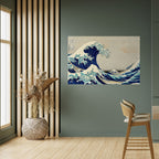 THE GREAT WAVE Peel and Stick Horizontal Poster