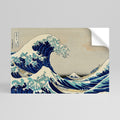 THE GREAT WAVE Póster Autocolante Horizontal