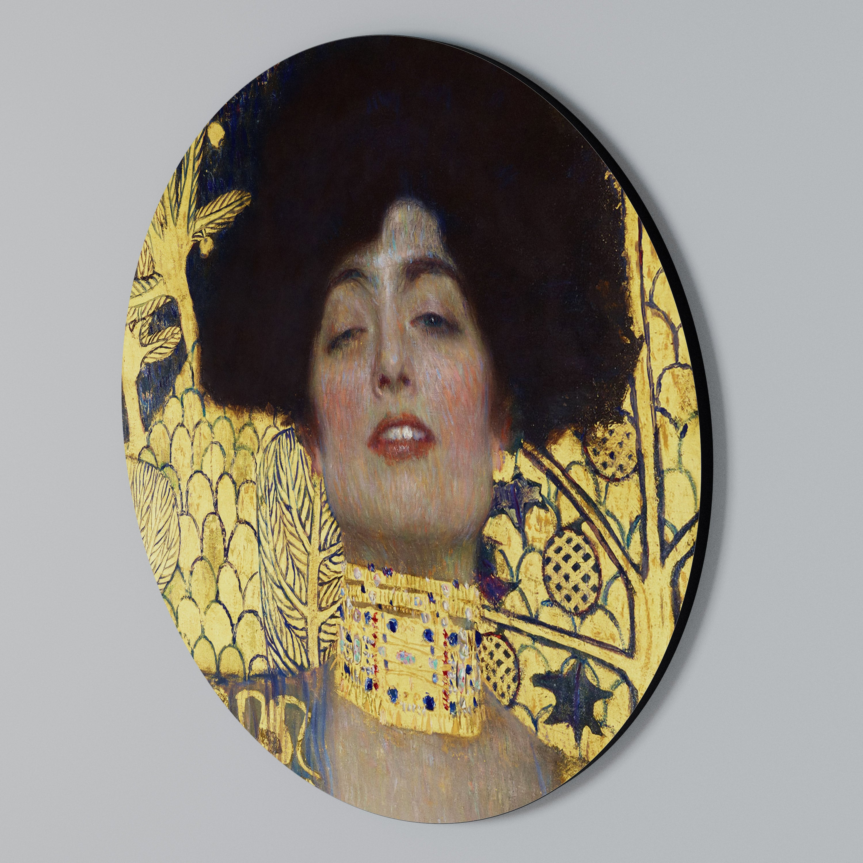 JUDITH WITHOUT HOLOFERNES Arte de Parede Redonda