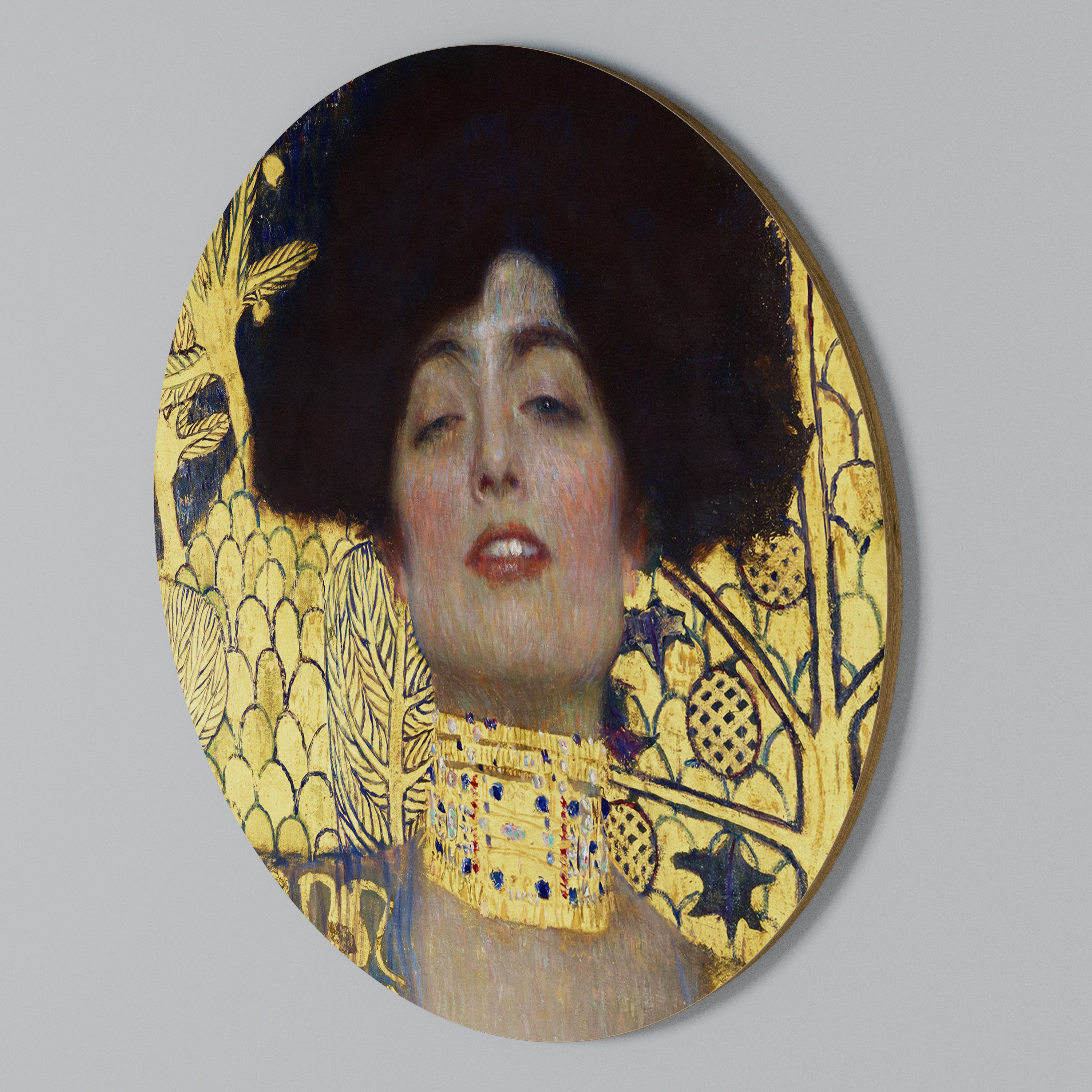 JUDITH WITHOUT HOLOFERNES Arte de Parede Redonda