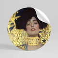 JUDITH WITHOUT HOLOFERNES Peel and Stick Round Sticker