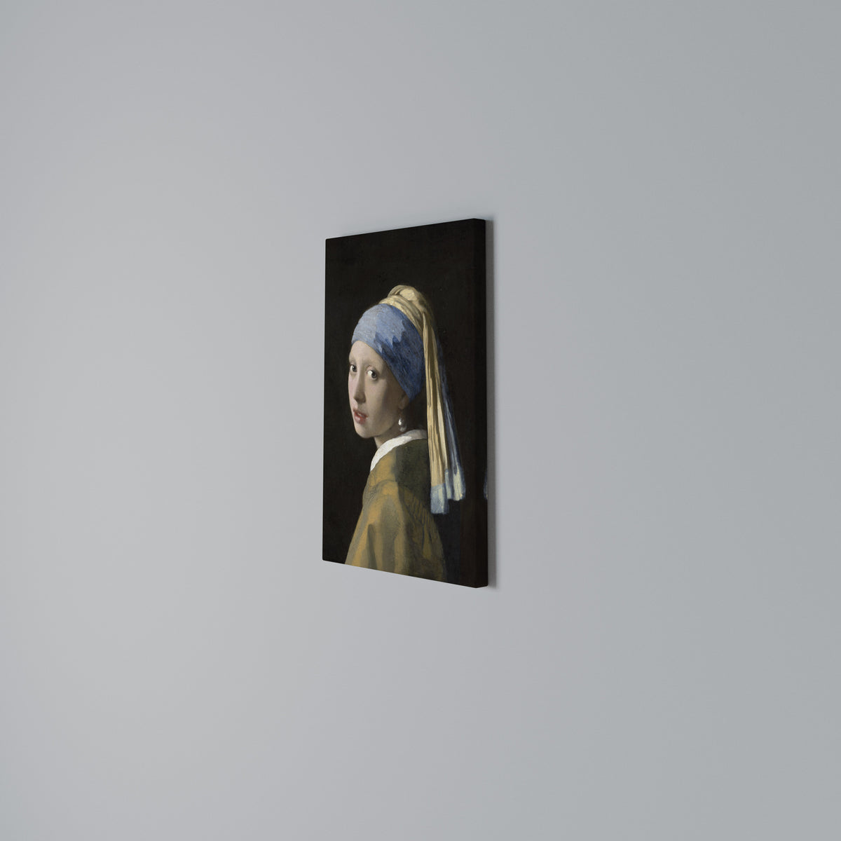 GIRL WITH A PEARL EARING Quadro em tela vertical