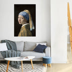 GIRL WITH A PEARL EARING Poster Vertical Autocolante