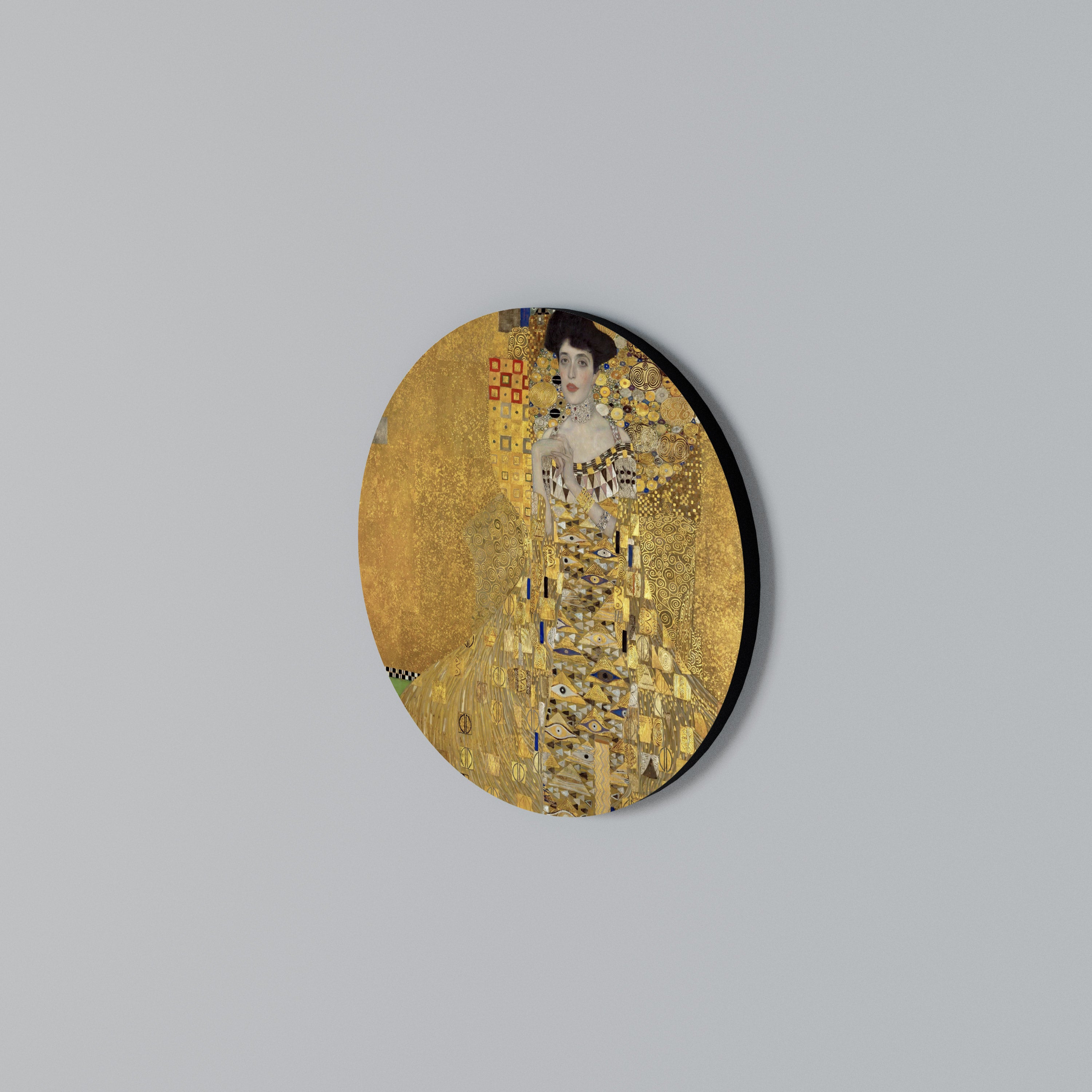 PORTRAIT OF ADELE Arte de Parede Redonda