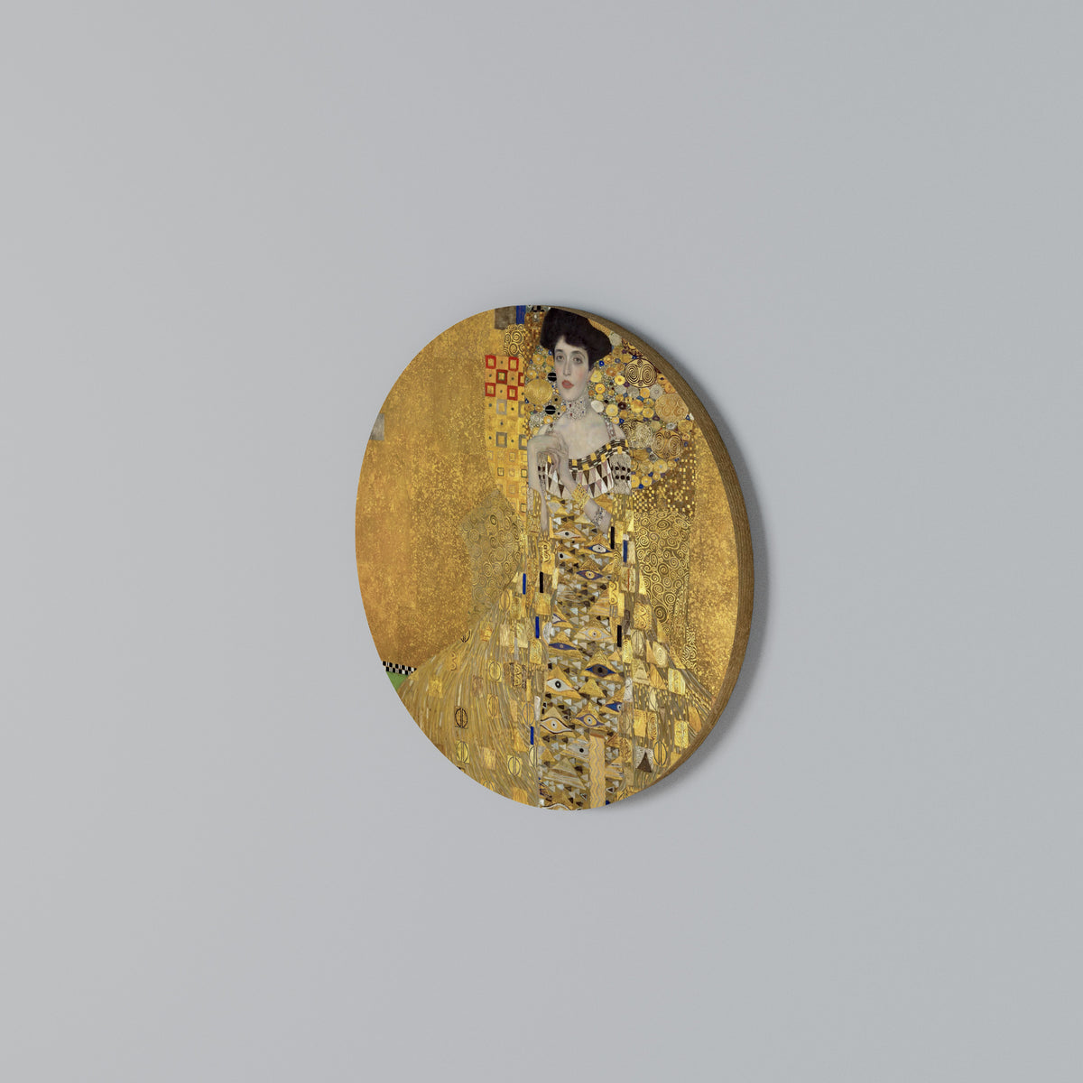 PORTRAIT OF ADELE Arte de Parede Redonda