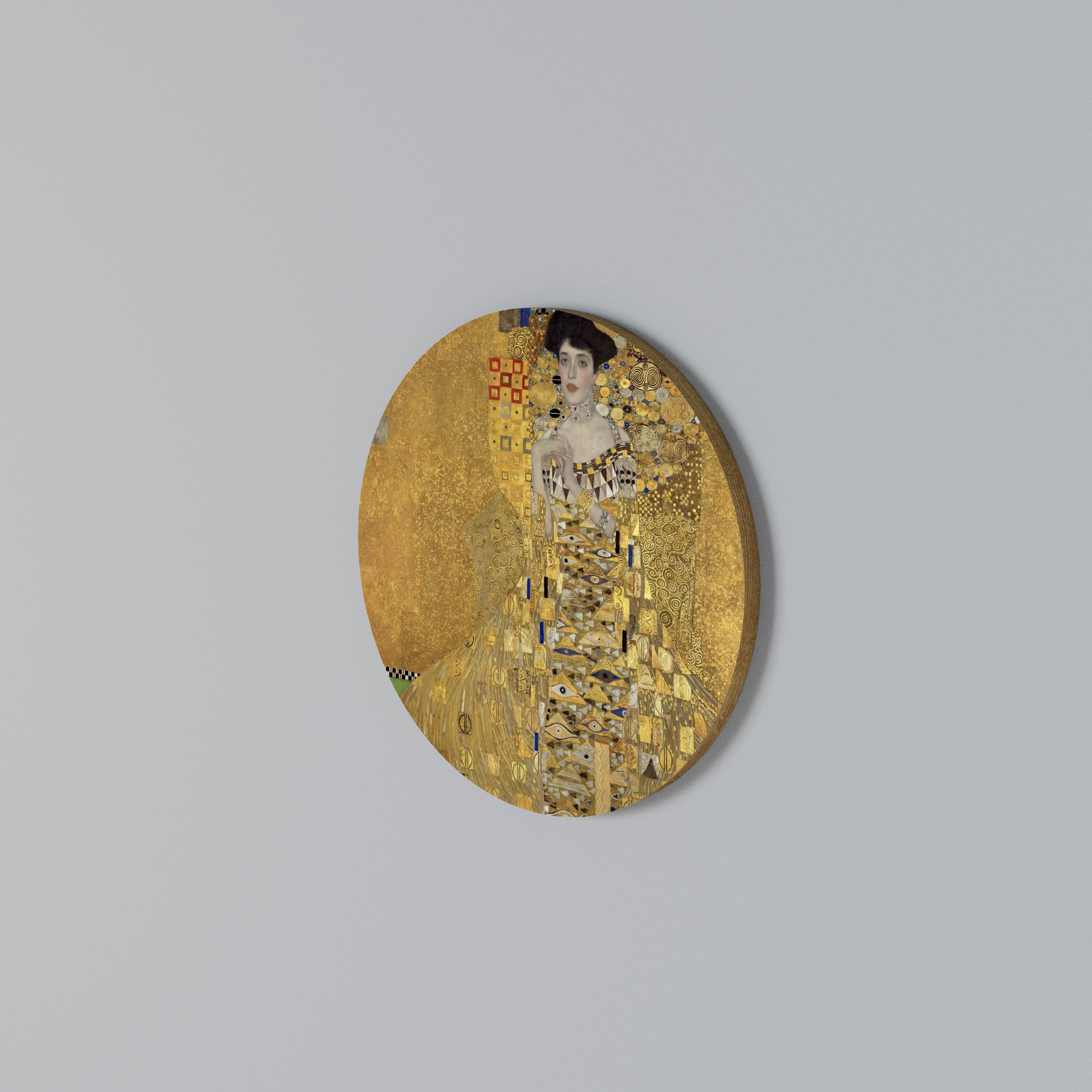 PORTRAIT OF ADELE Arte de Parede Redonda