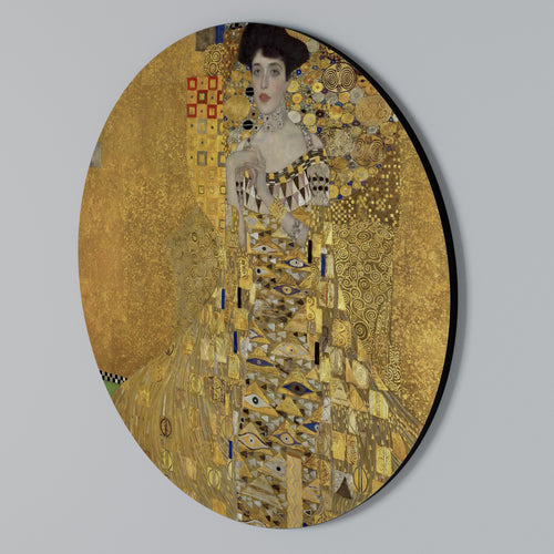 PORTRAIT OF ADELE Arte de Parede Redonda
