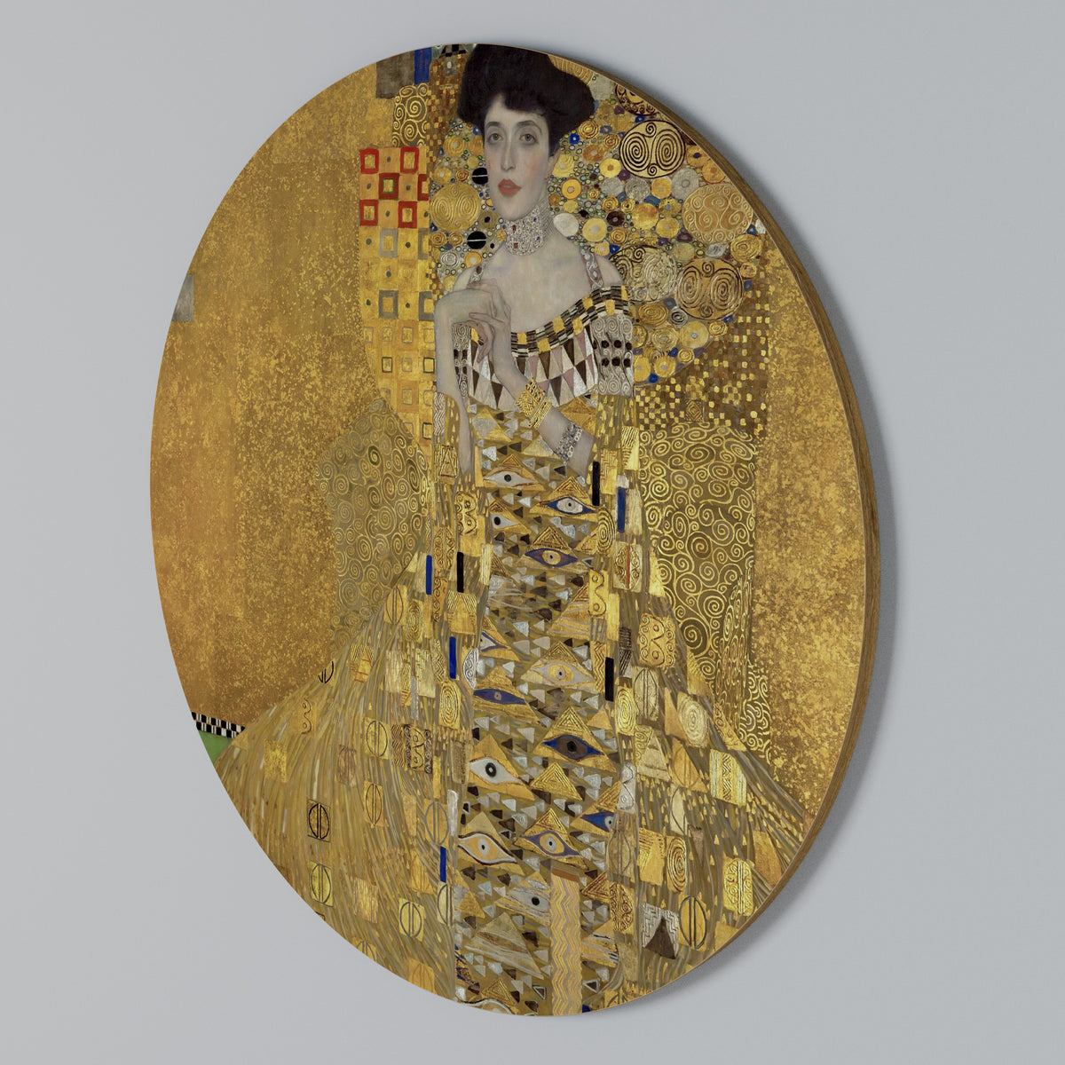 PORTRAIT OF ADELE Arte de Parede Redonda